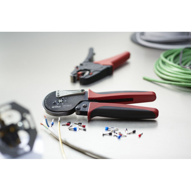 Wiha Automatic Crimp Tool for Wire end Sleeves Express Electrical